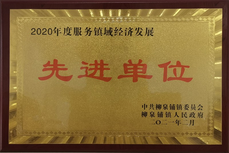 2020年先進(jìn)單位